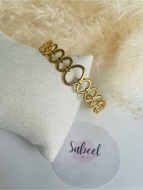 Adjustable Bangle | Stainless Steel | Bracelet Jonc